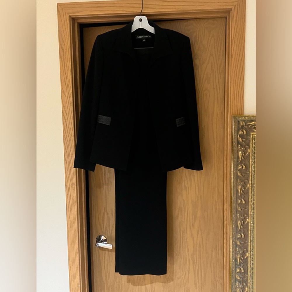 Albert Nipon Jacket And Pant Suit - image 1